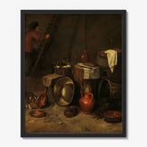 Still life in a stable by Hendrik Potuyl - thumbnail_1_bf_66fe67358213847b6f357bcb
